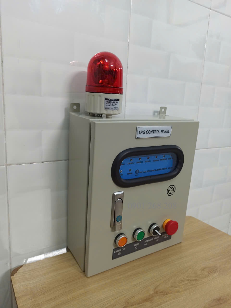 tu dieu khien 5 kenh dau do gas co ngat gas tu dong